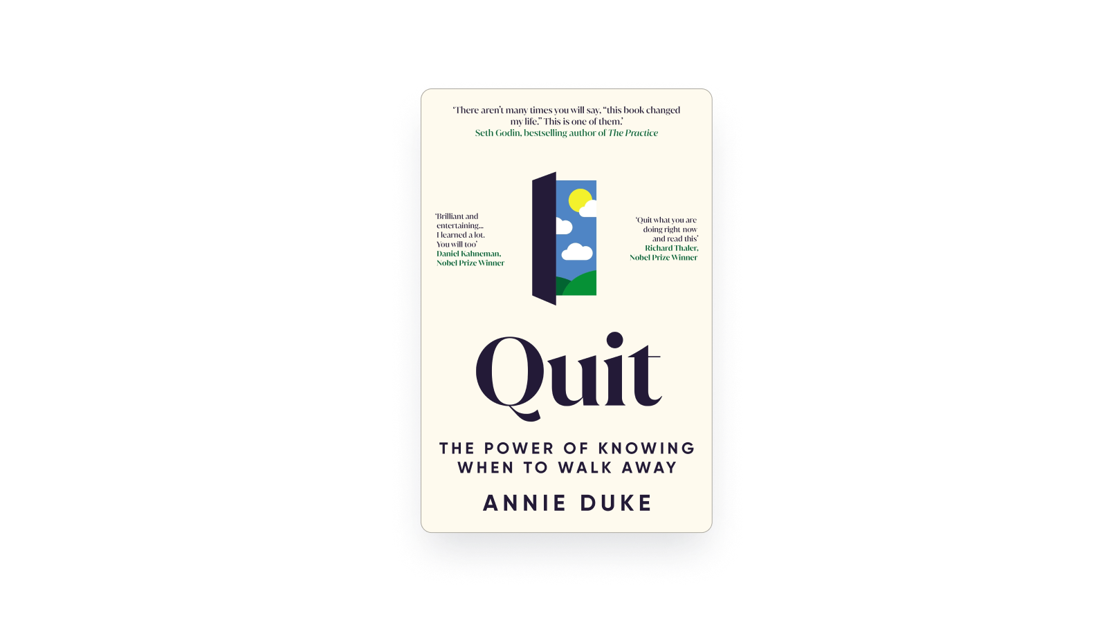 Quit by Annie Duke 📖
